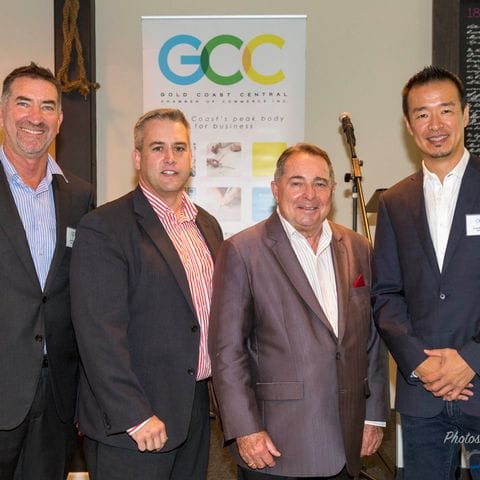 2017 Big Ideas Breakfast with ASF Group's Louis Chien, Superior Jetties' John Hogan and Spit Consultation Program's Brian Donaldson