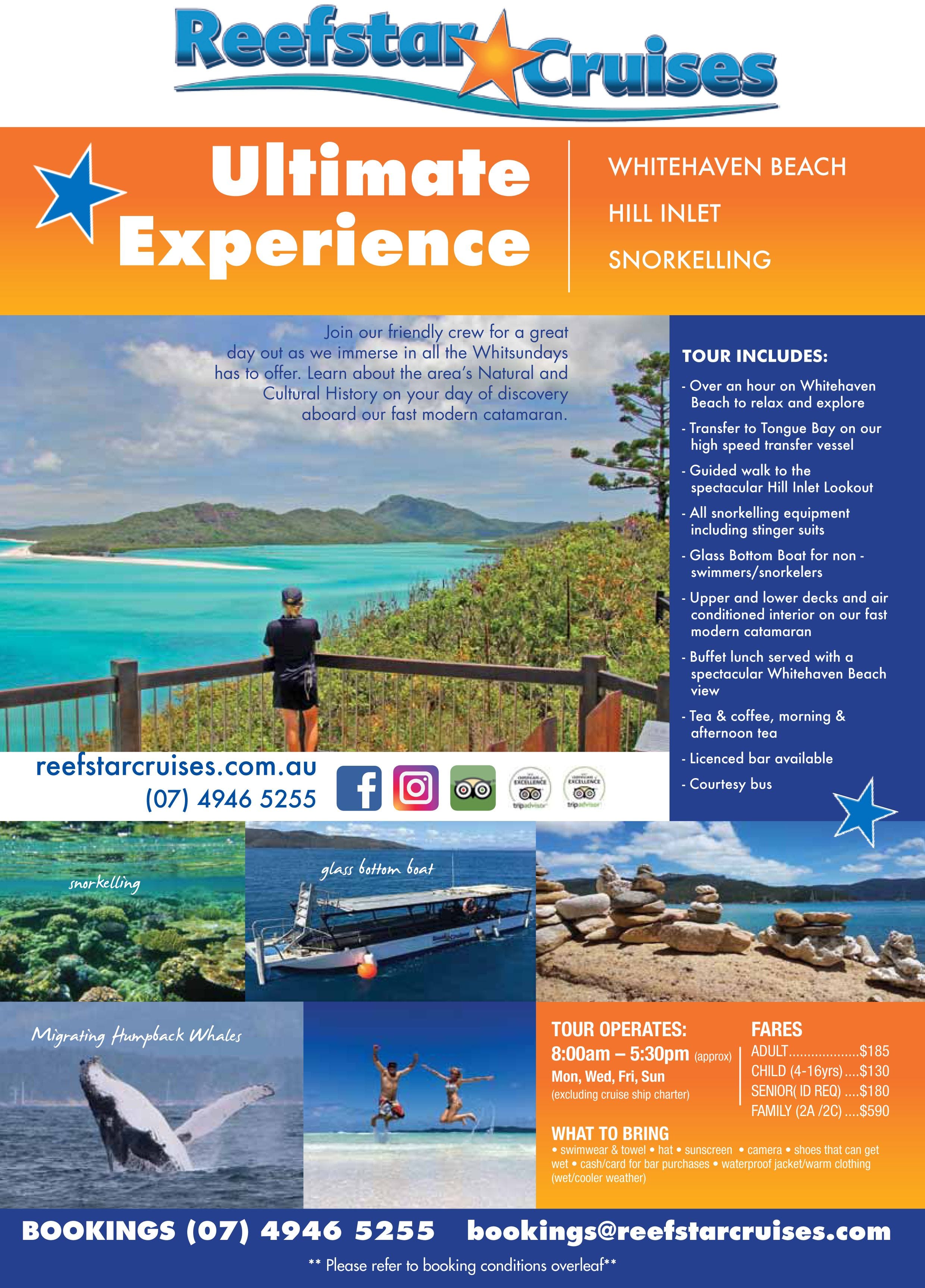Reefstar Cruises Ultimate Experience Whitsundays