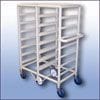 double bay food service trolley