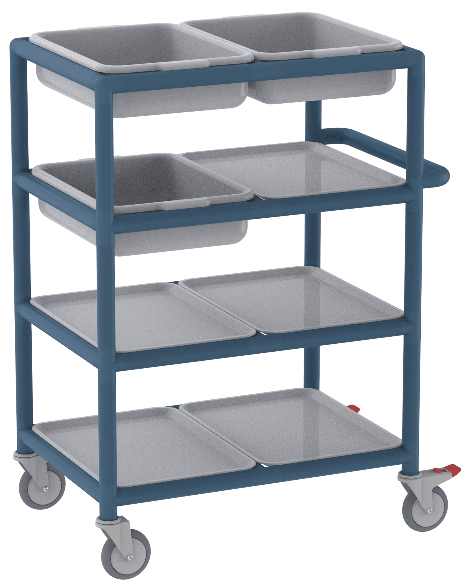 Multi-Purpose Tray Tub Trolley