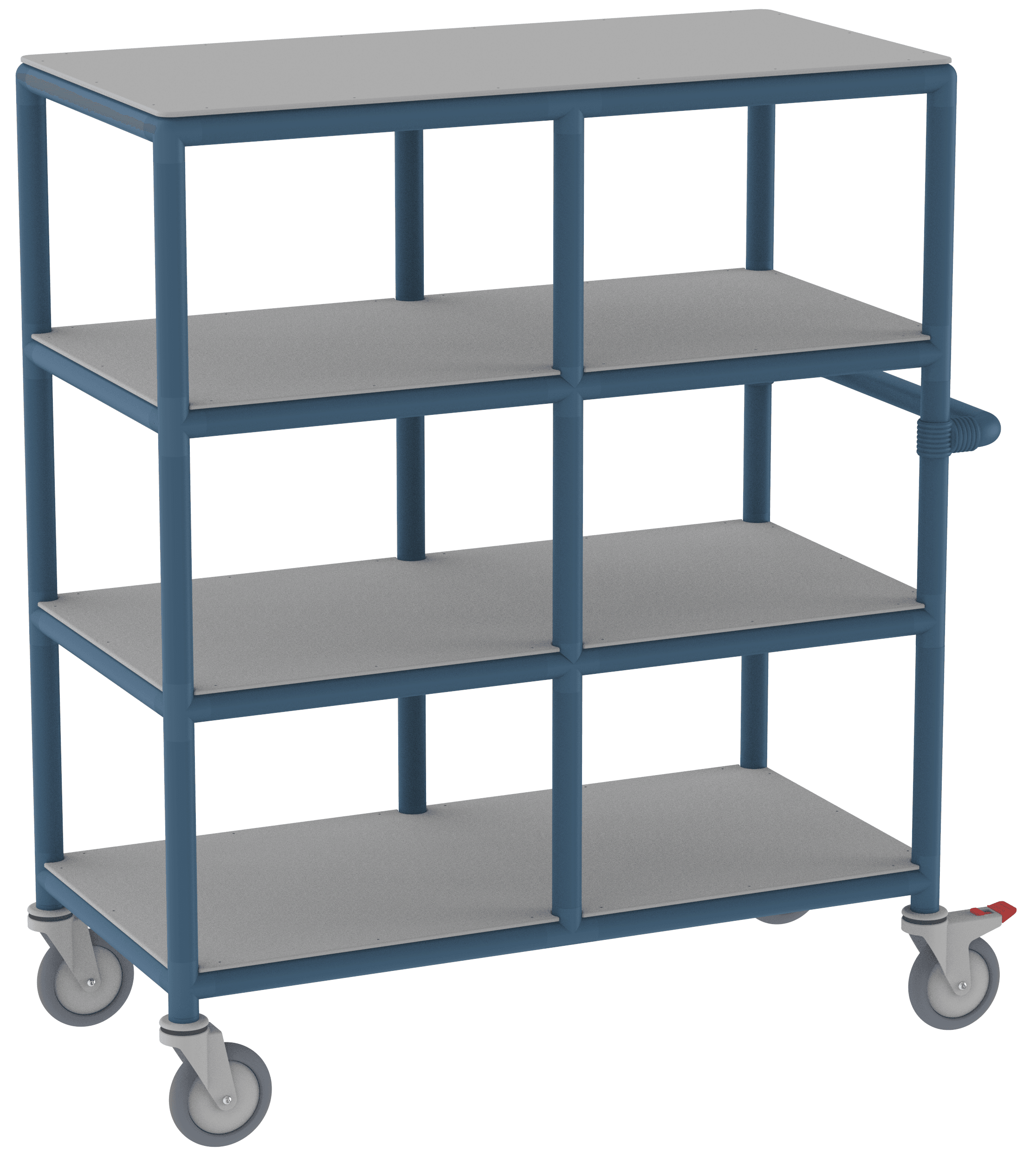 Laundry Linen Trolley (Double)