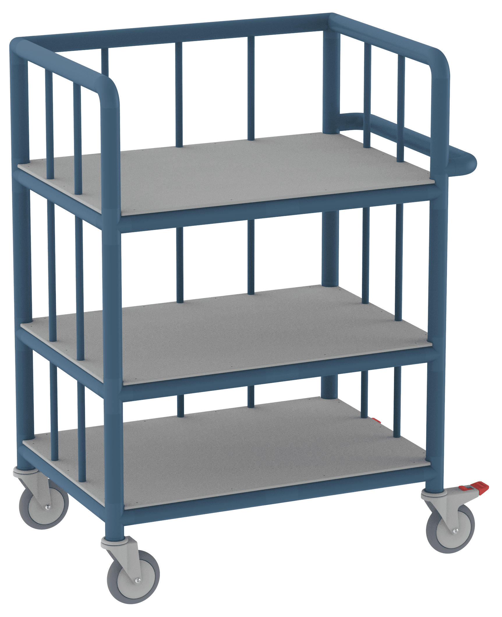 Laundry Corral Trolley 3 x Shelf