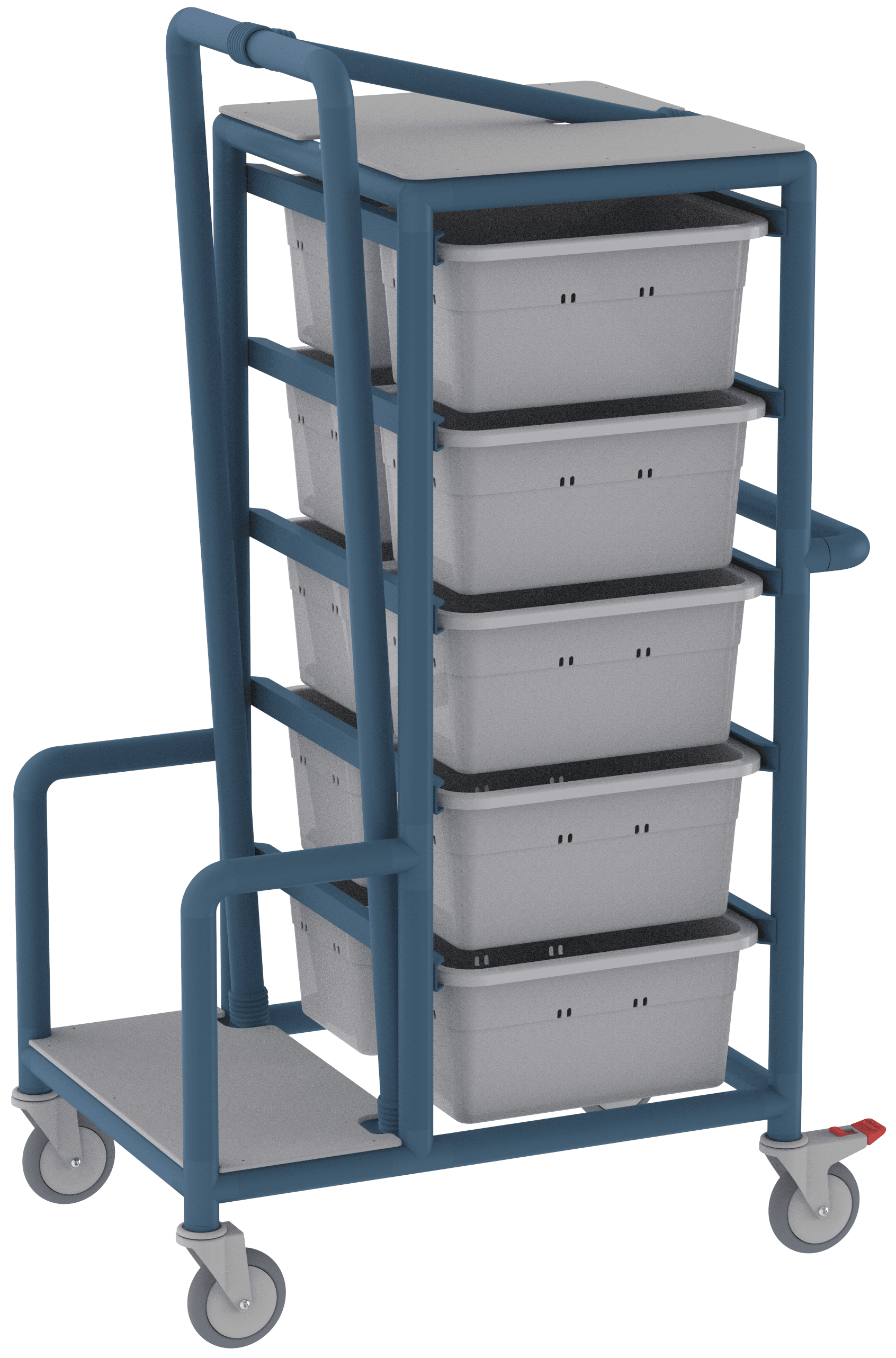 Laundry Valet Trolley (10 Tubs)