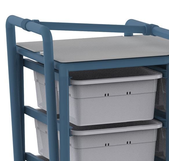 Laundry Valet Trolley (10 Tubs)