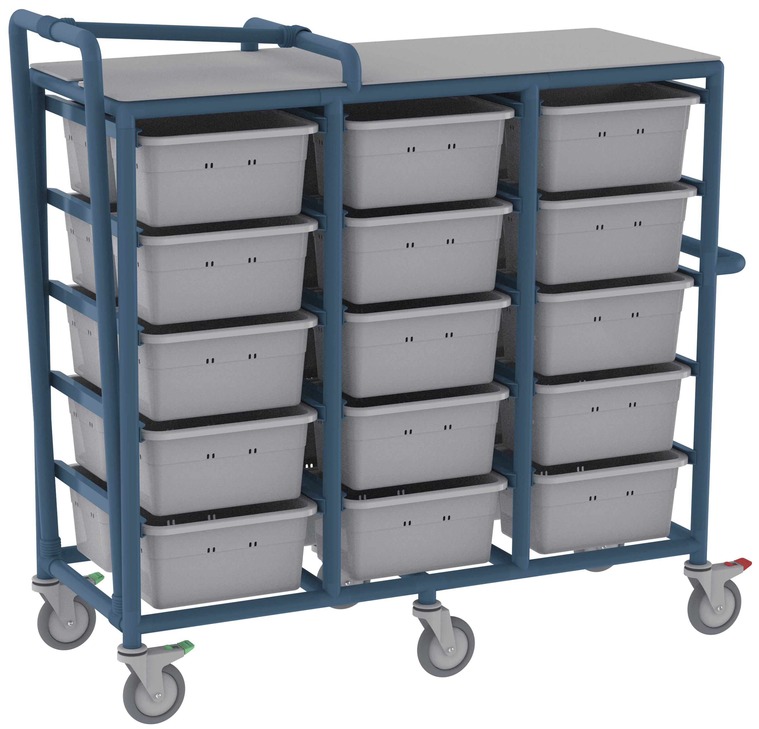 Laundry Valet Trolley (30 Tubs)