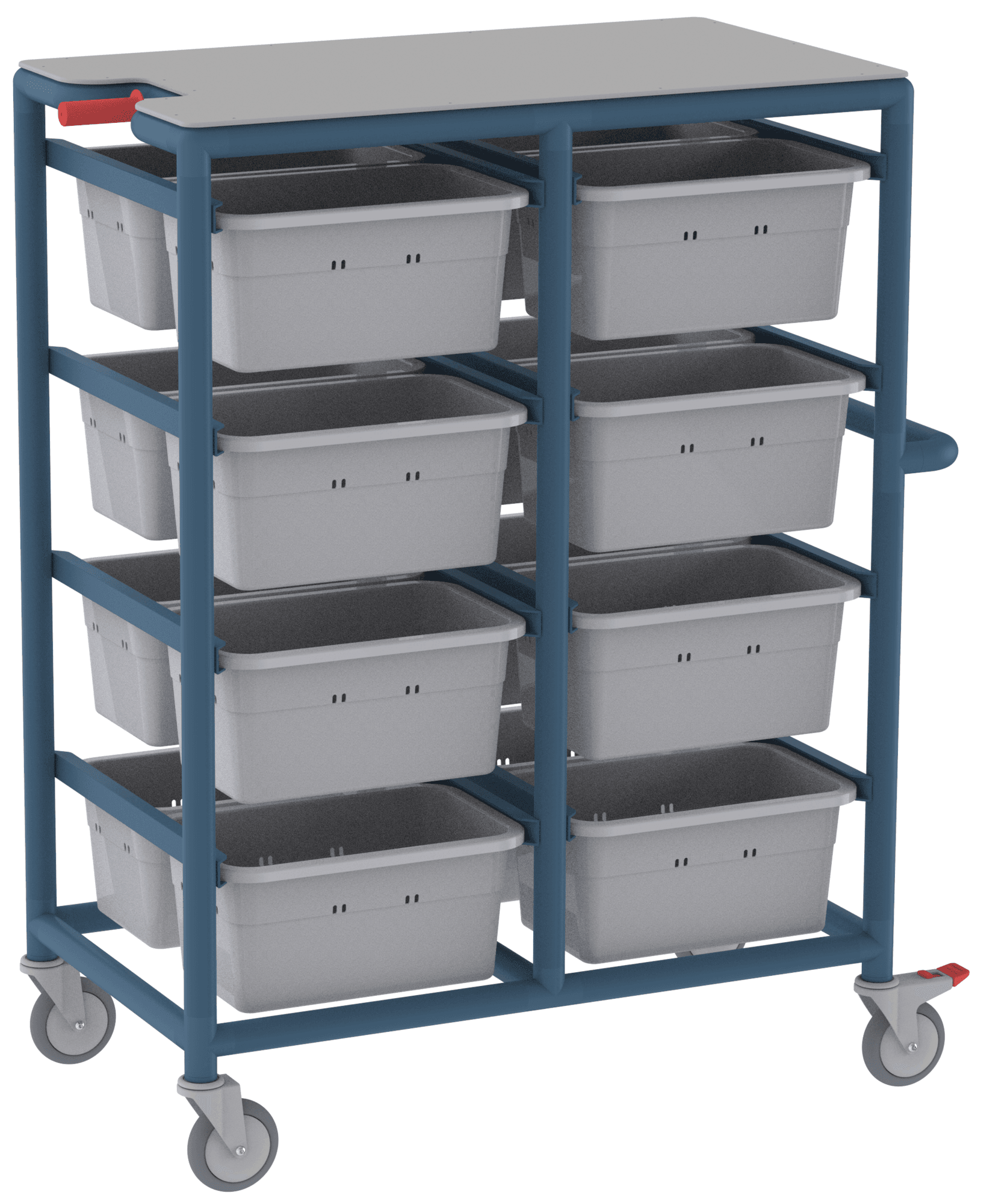 16 Tub Personal Linen Trolley 16 Tub Personal Linen Trolley