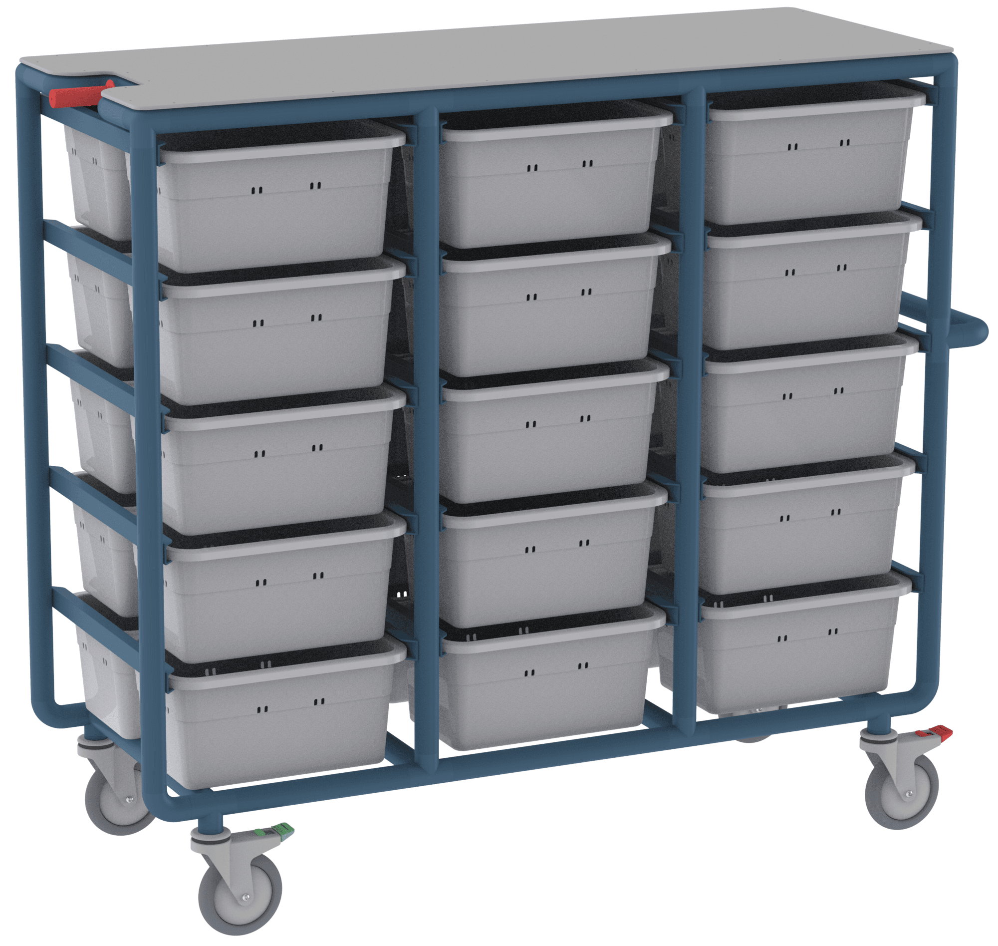 30 Tub Personal Linen Trolley 30 Tub Personal Linen Trolley