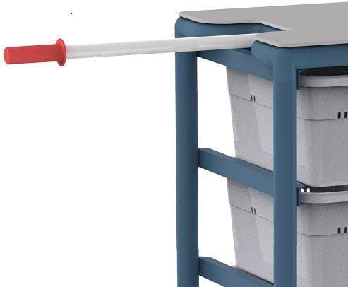 30 Tub Personal Linen Trolley