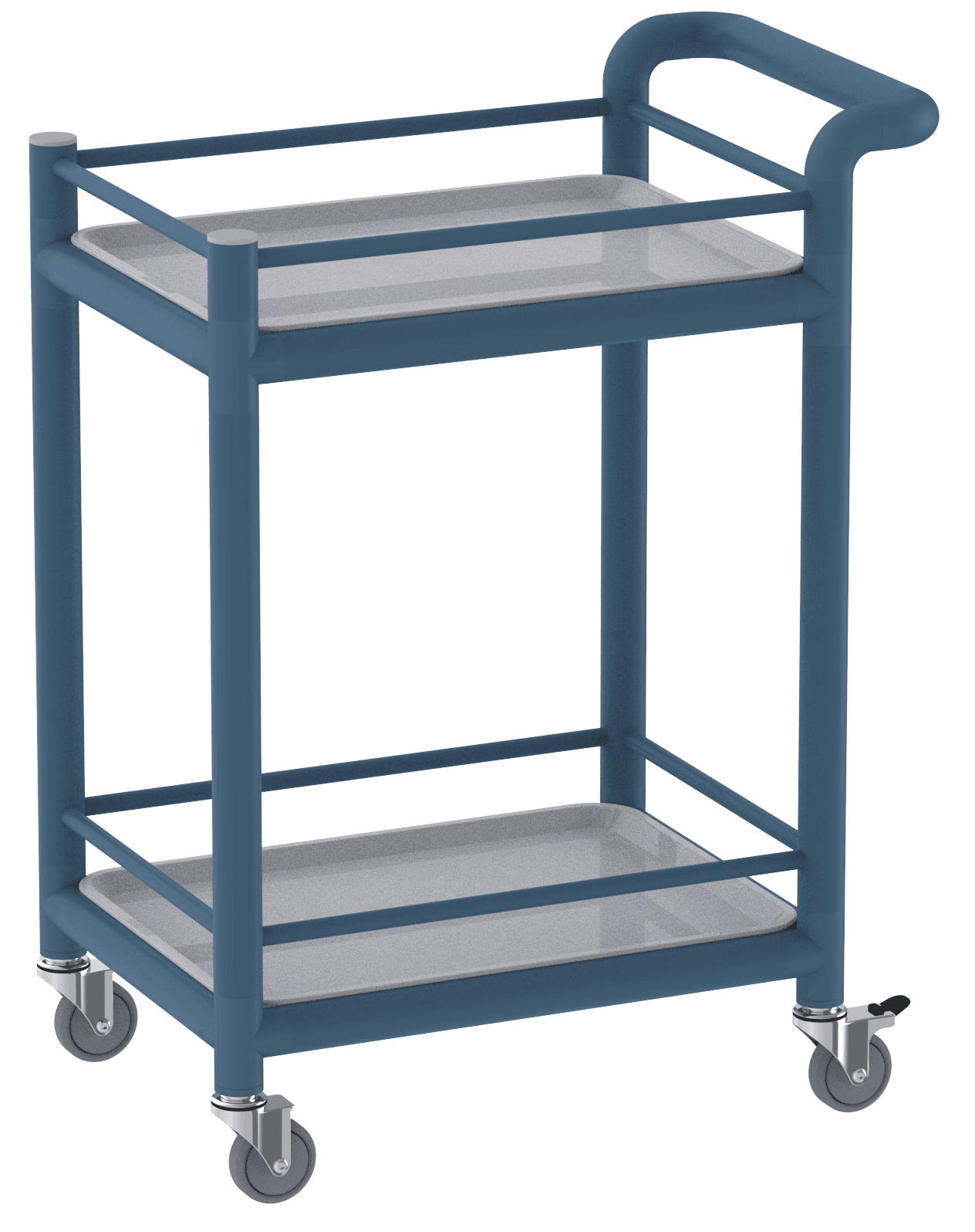 Small Trolley with Trays
