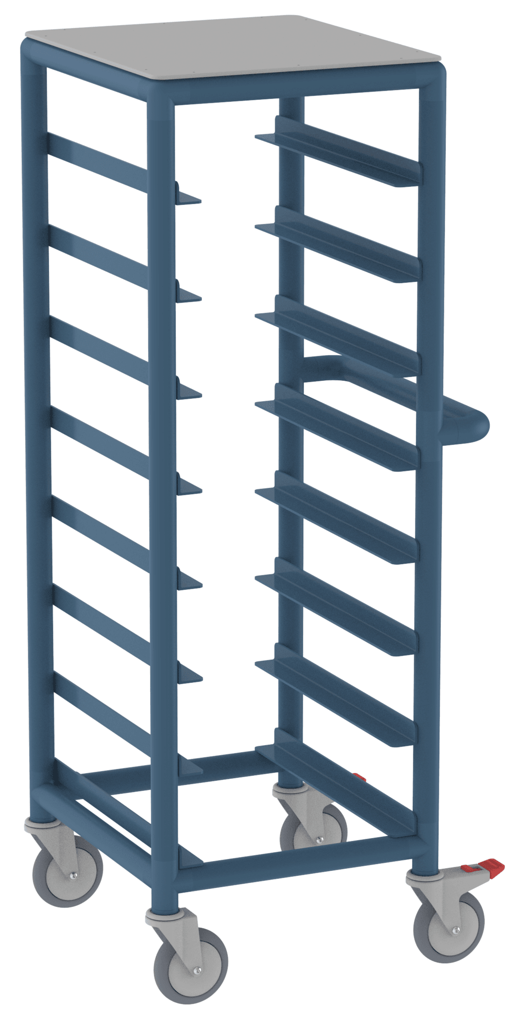 8 Tray Service Trolley with Solid Top 8 Tray Service Trolley with Solid Top