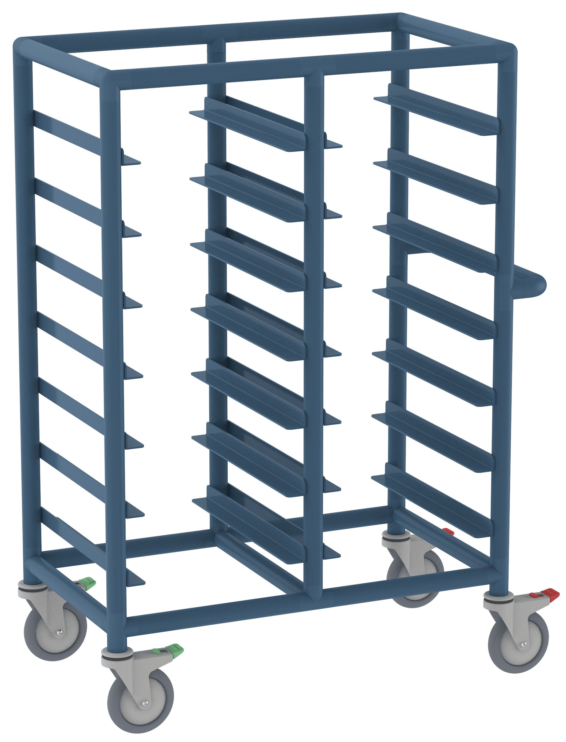 14 Tray Service Trolley with No Top