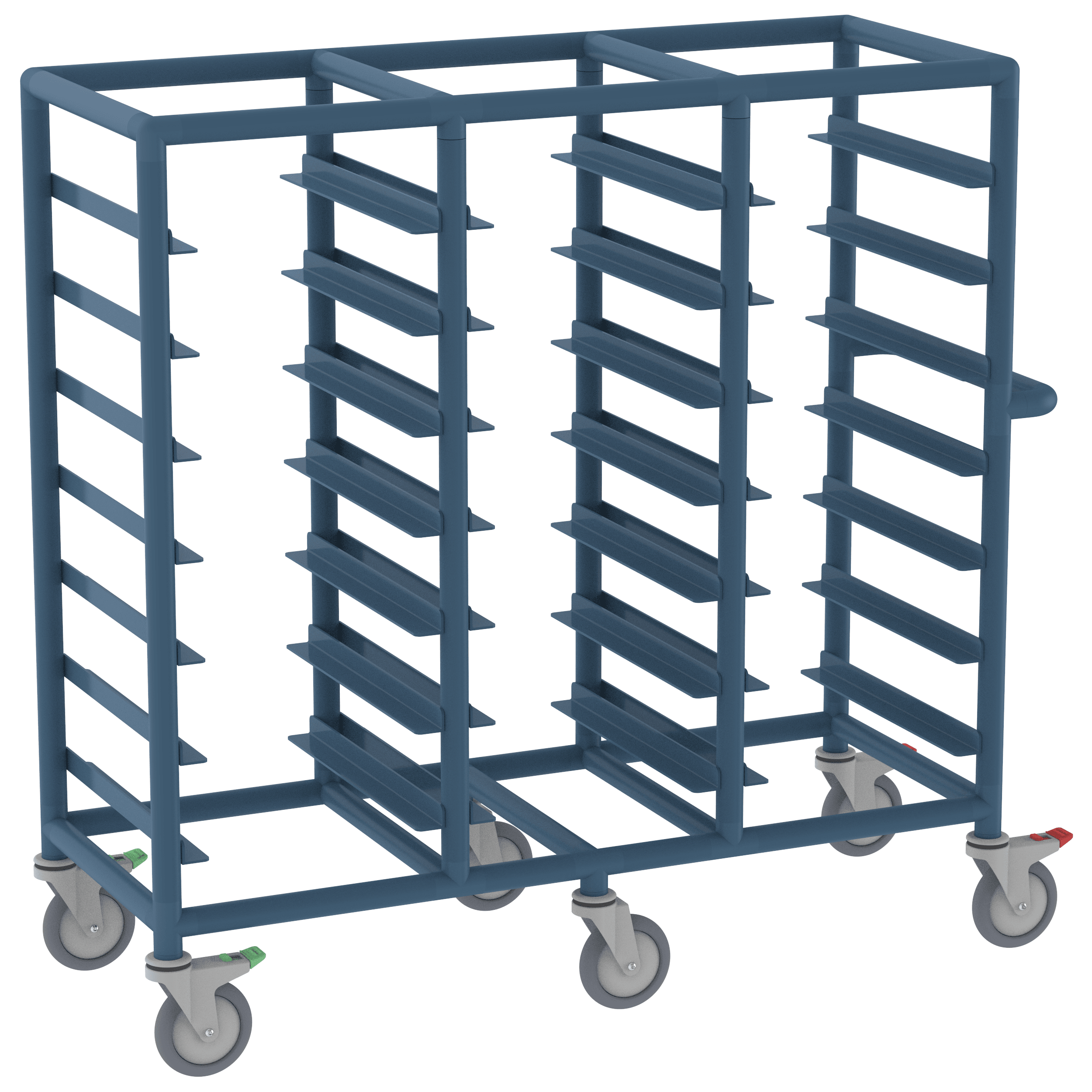 21 Tray Service Trolley with No Top