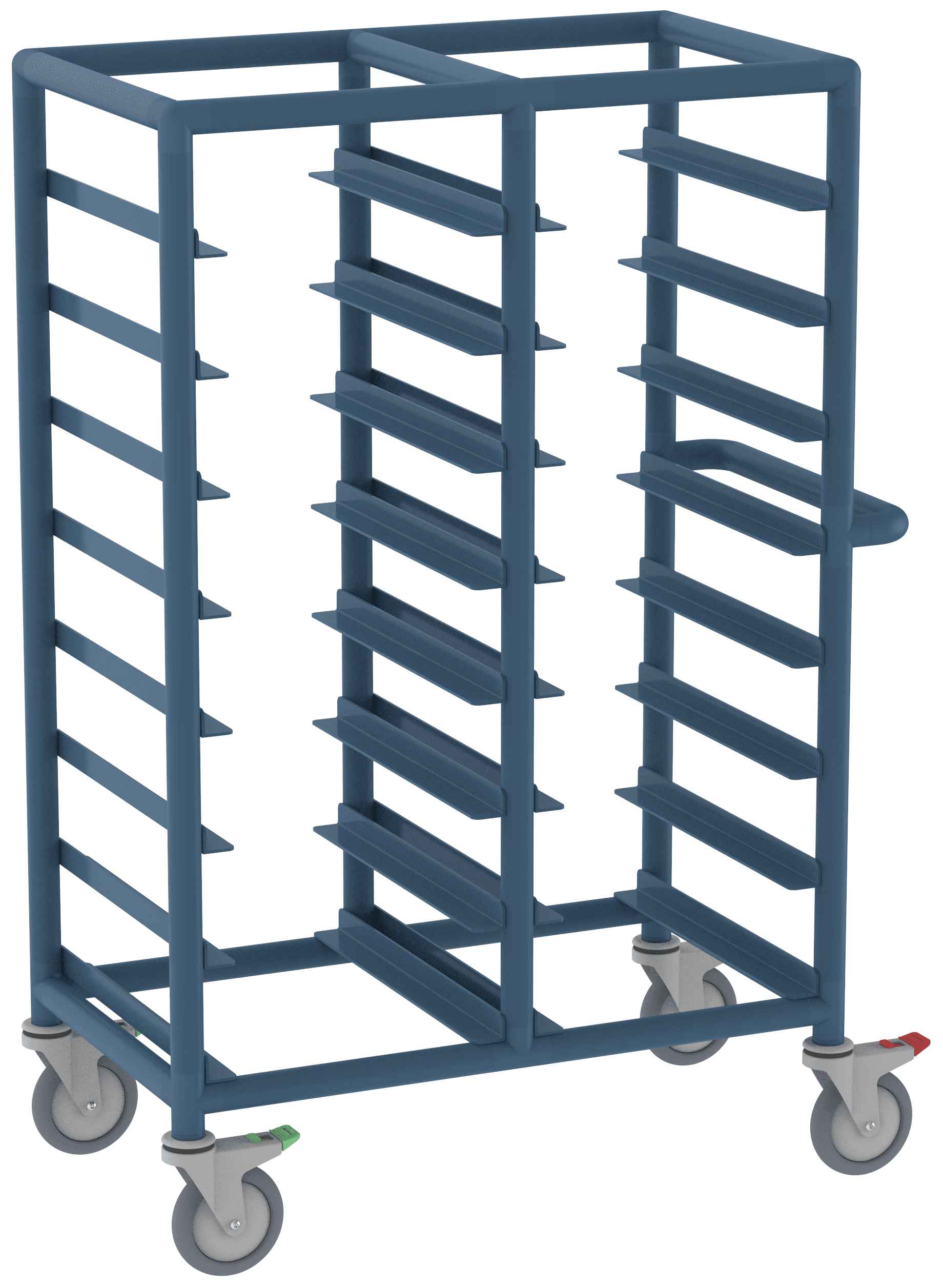 16 Tray Service Trolley with No Top