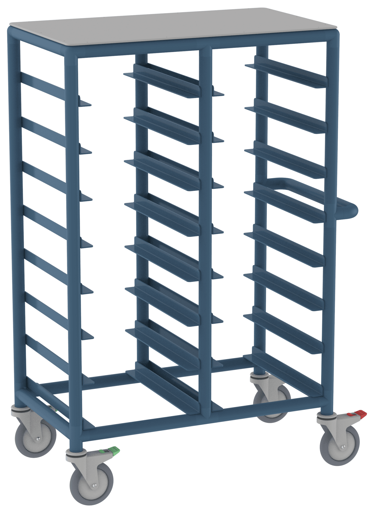 16 Tray Service Trolley with Solid Top 16 Tray Service Trolley with Solid Top