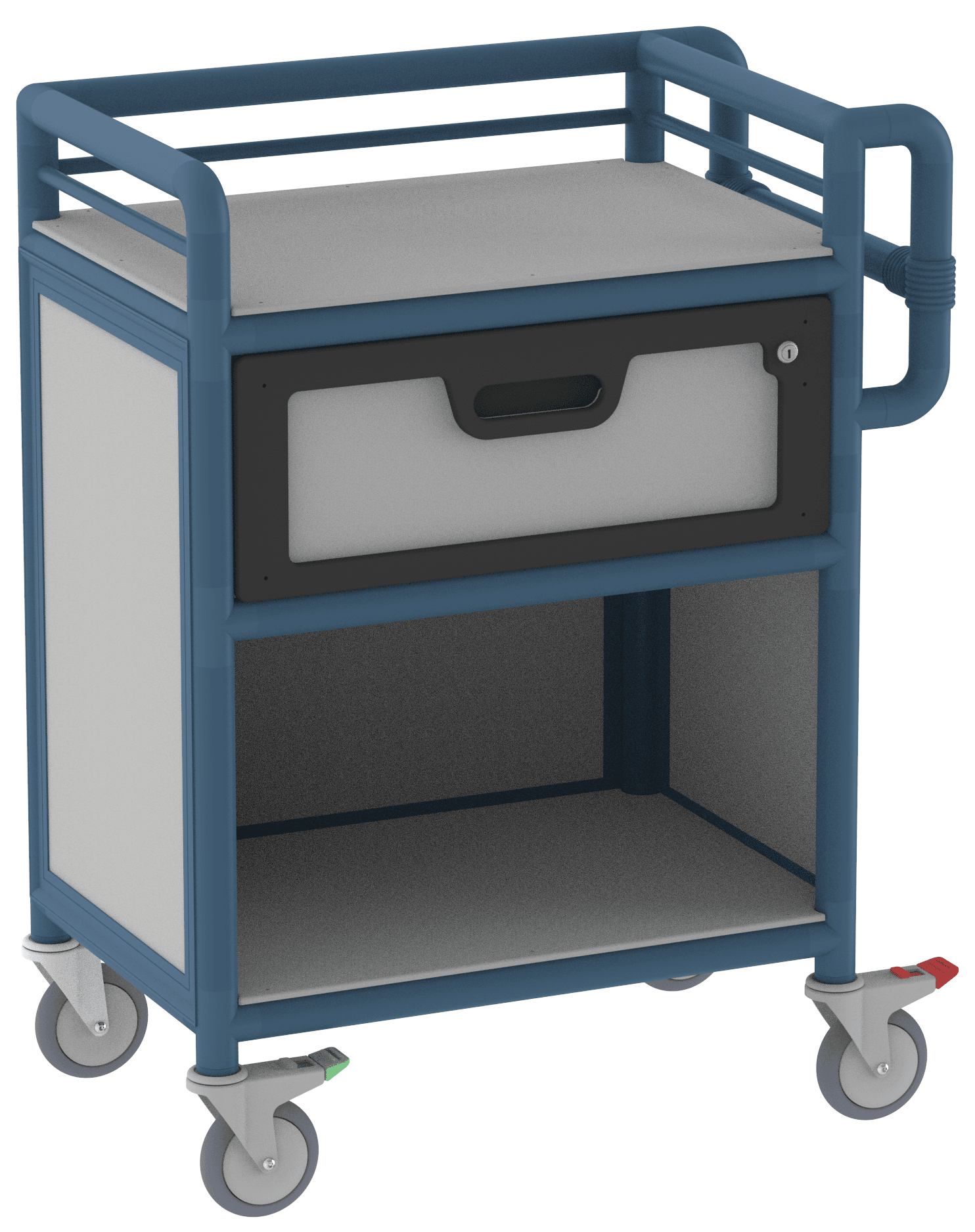Lockable 1 Drawer Trolley Lockable 1 Drawer Trolley