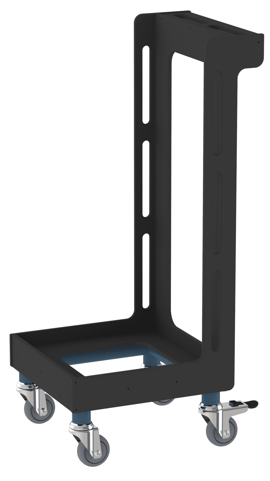 Milk Crate Dolly with Handle