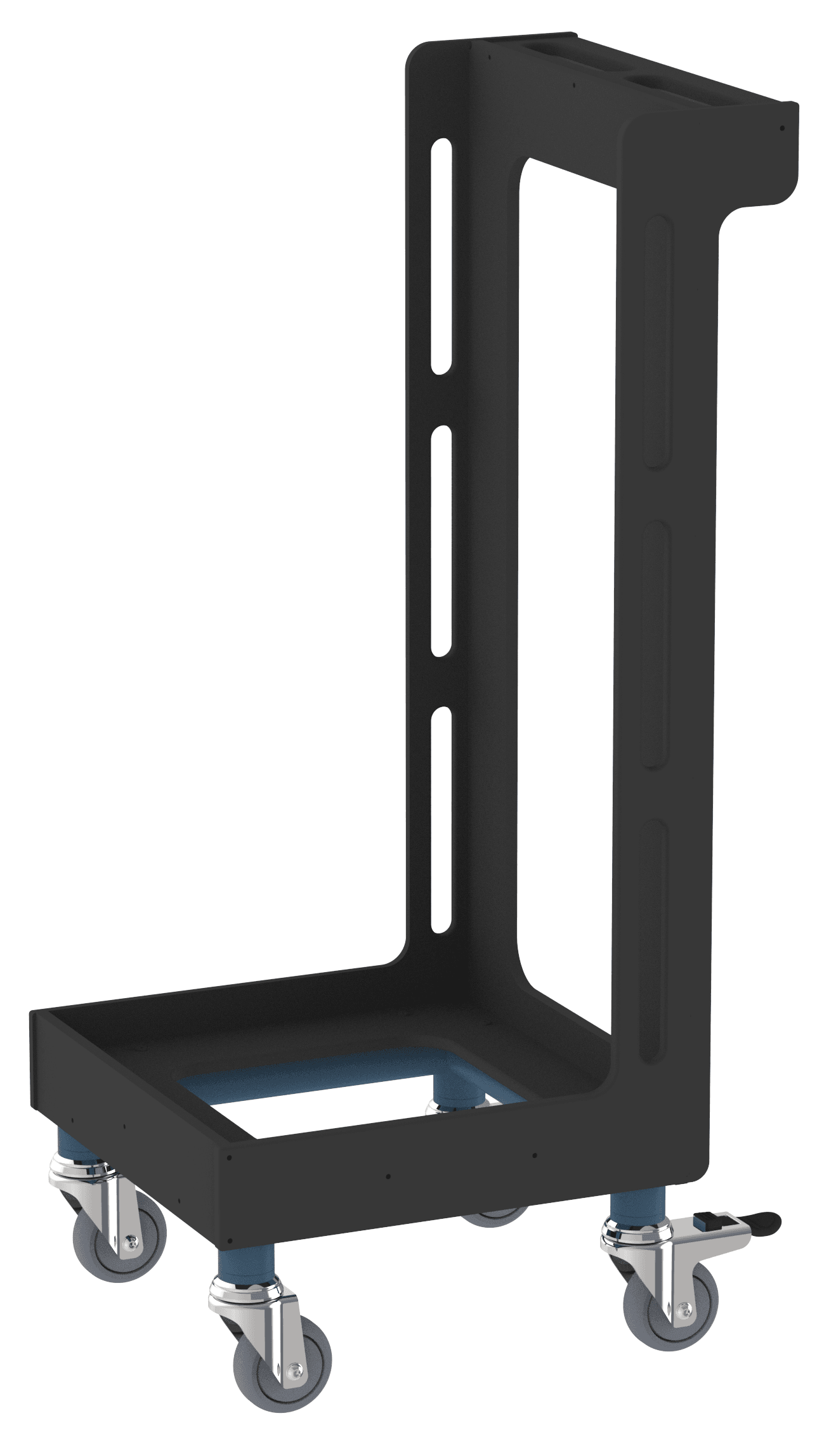 Milk Crate Dolly with Handle