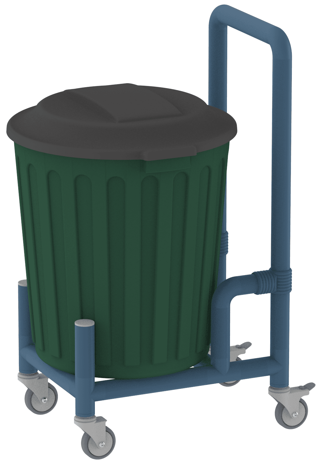 75 Litre Bin Dolly with Handle 75 Litre Bin Dolly with Handle
