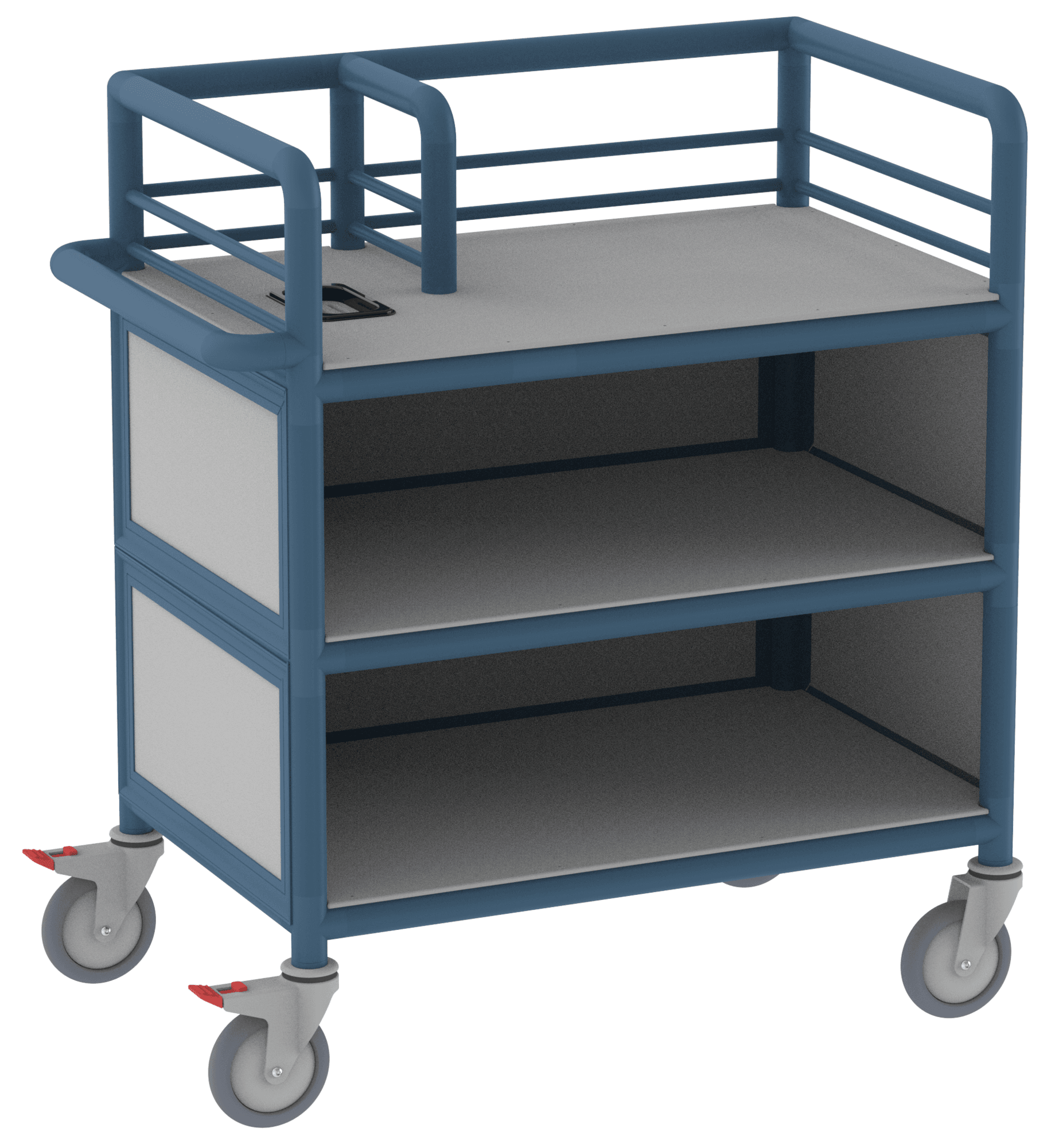 3 Shelf Enclosed Single Urn Trolley 3 Shelf Enclosed Single Urn Trolley