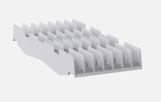 Tray Drying Rack Trolley