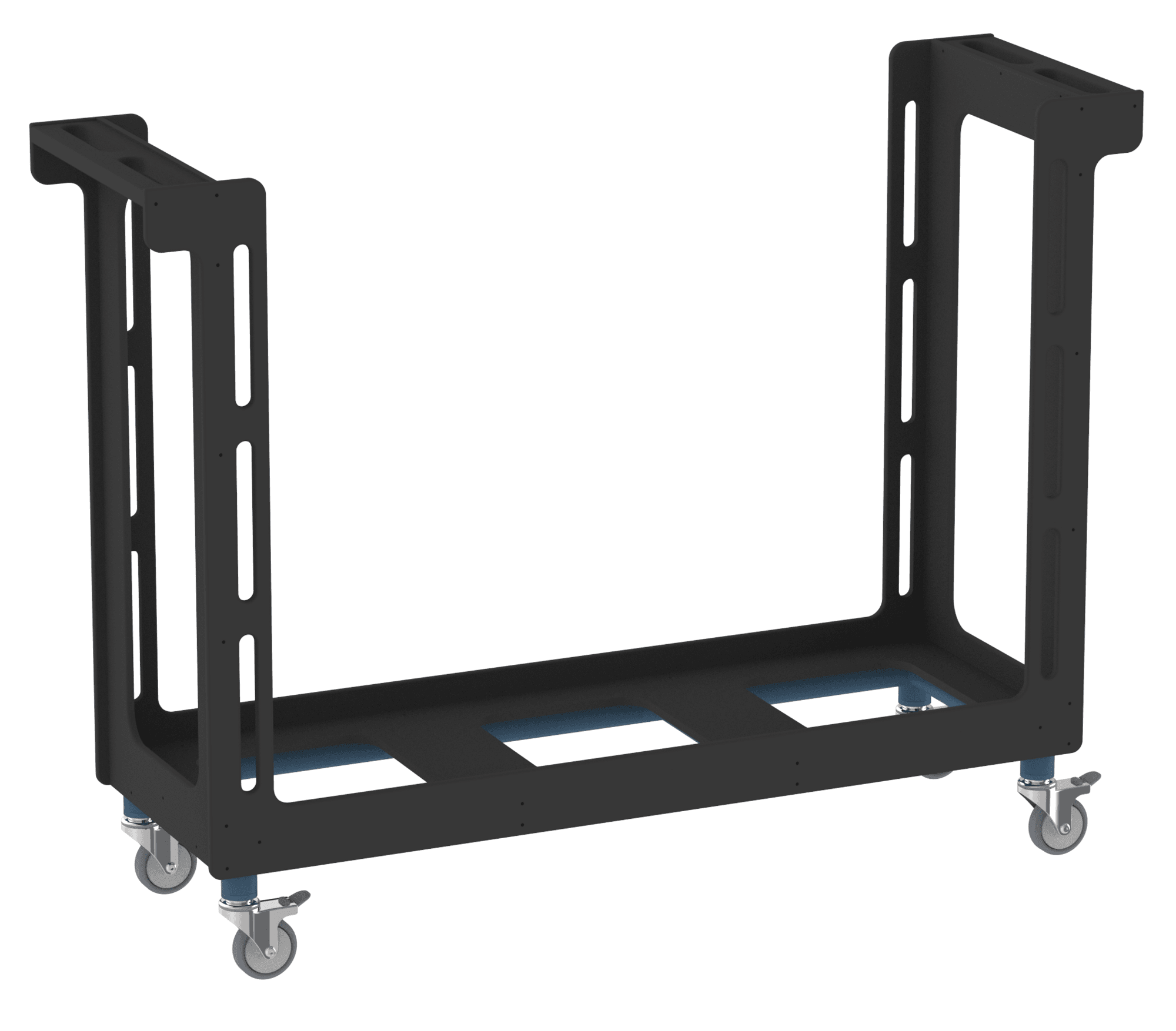 Triple Milk Crate Dolly with Handles Triple Milk Crate Dolly with Handles