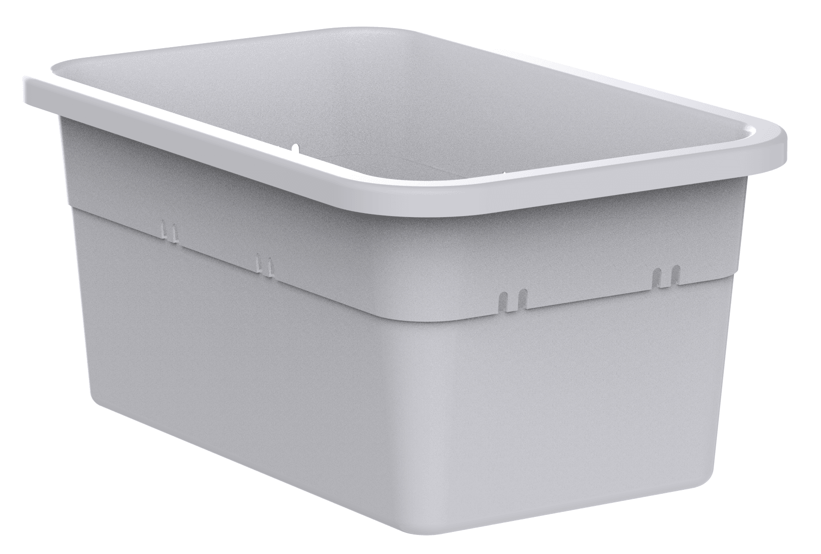 Laundry TUB Grey 445 L x 290 W x 205 H