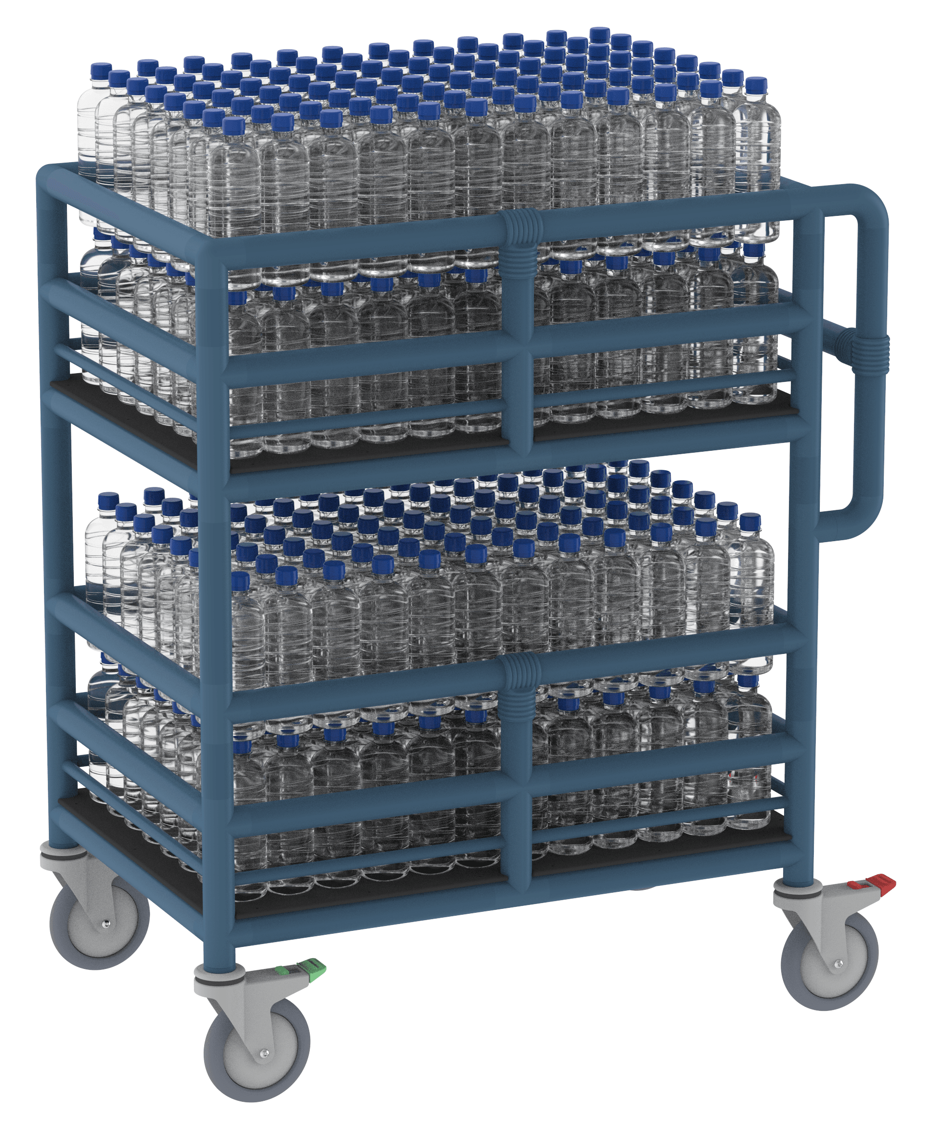 Water Bottles Trolley