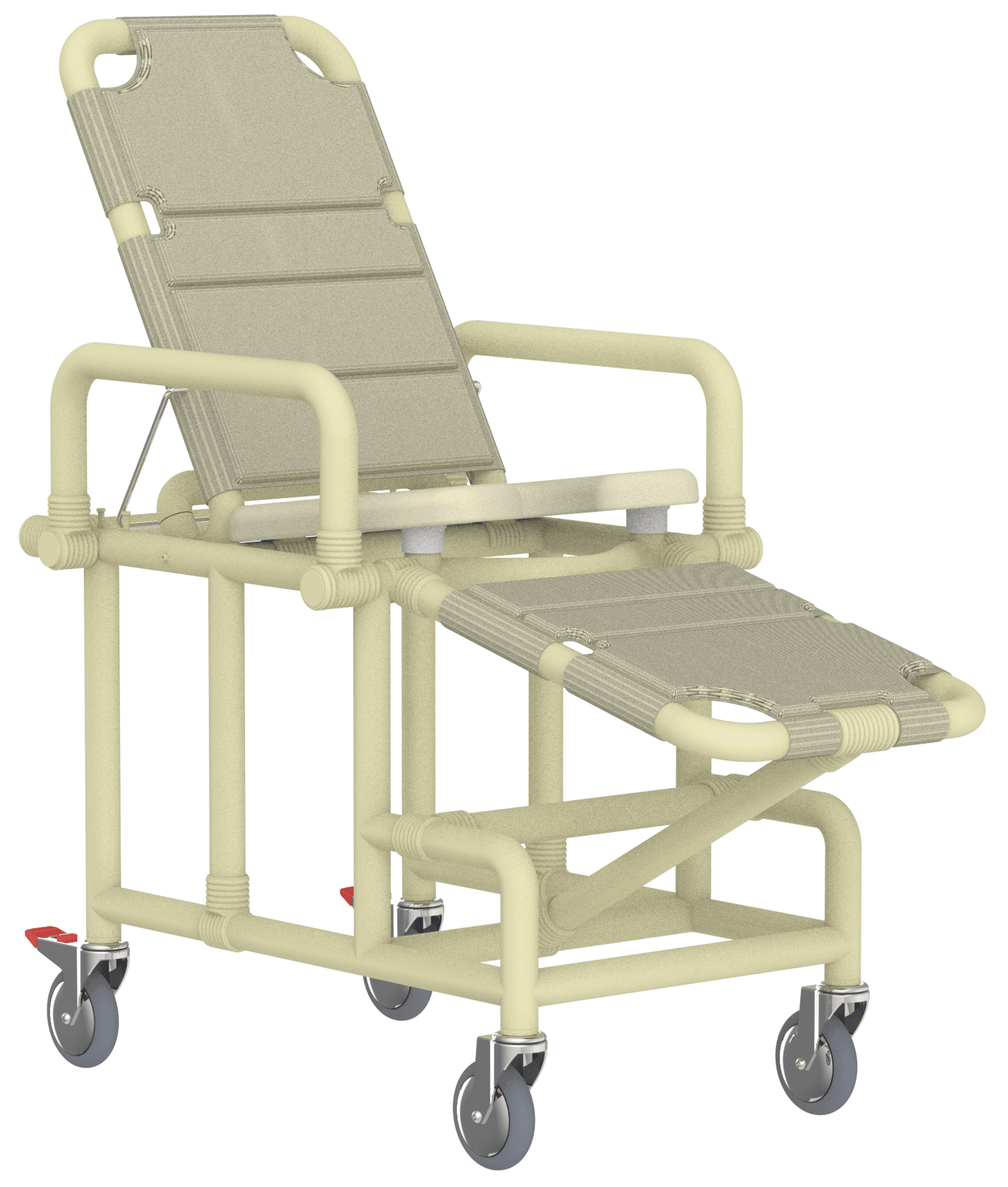 Mobile shower recliner Mobile shower recliner