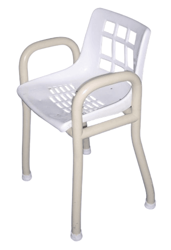 Static shower stool