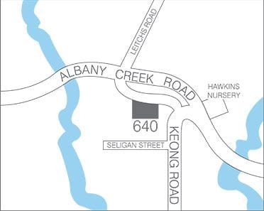 Albany Creek Road Map