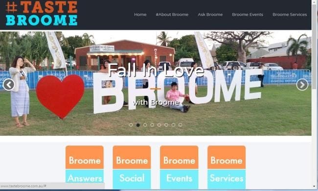 Disruptive Technology Meets Broome Tourism