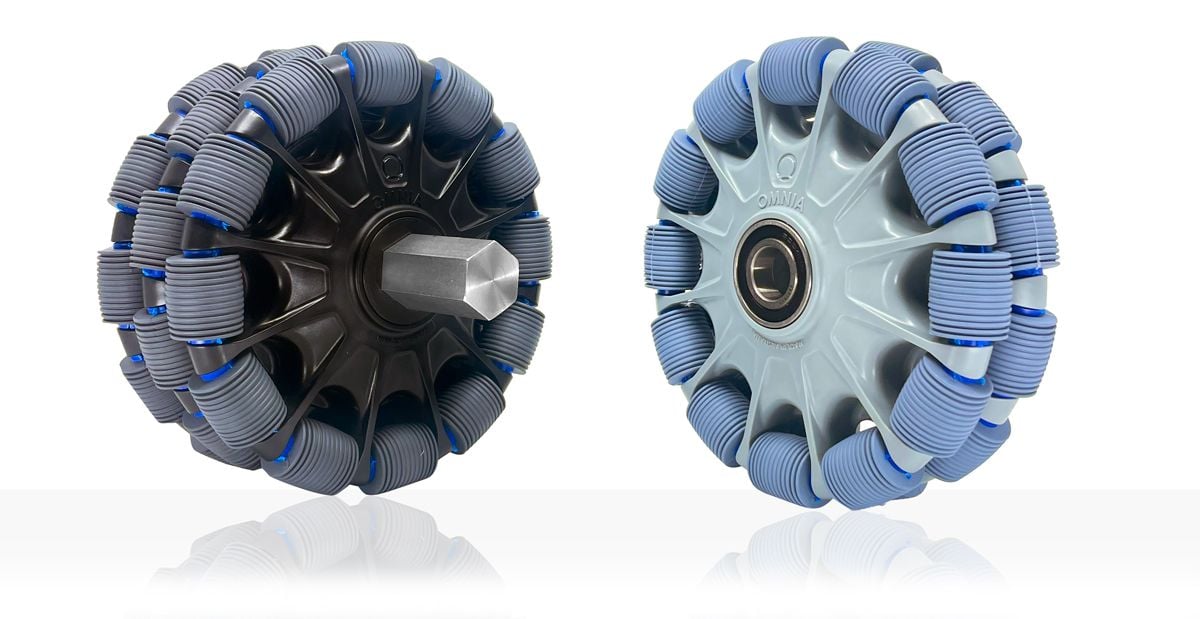 180mm Omni Wheels