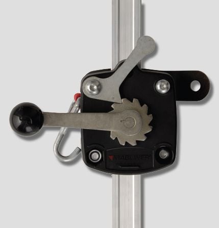 Ratchet Strap Load Restraint - with alum. slide bar