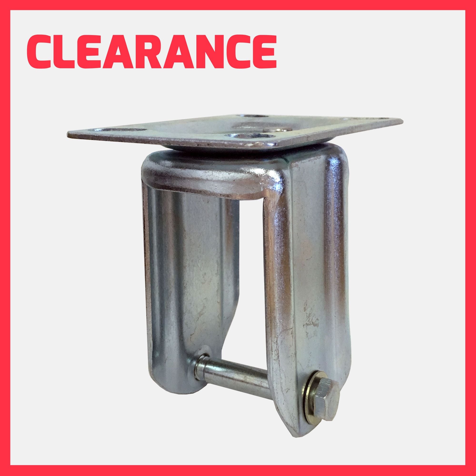 Mounting Fork, formed with top plate for R2 125mm Rotacaster