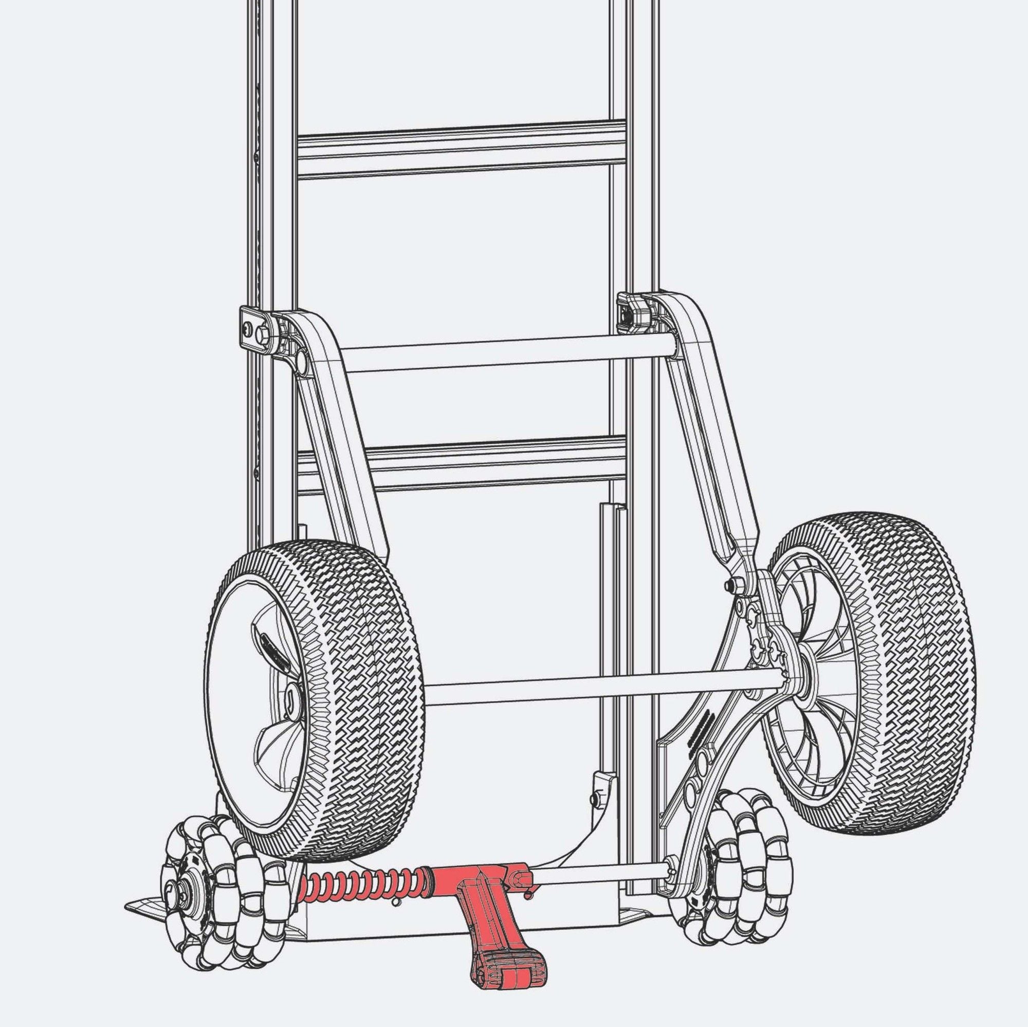 Rotatruck Kickstand Kit 2.0 (no axle)