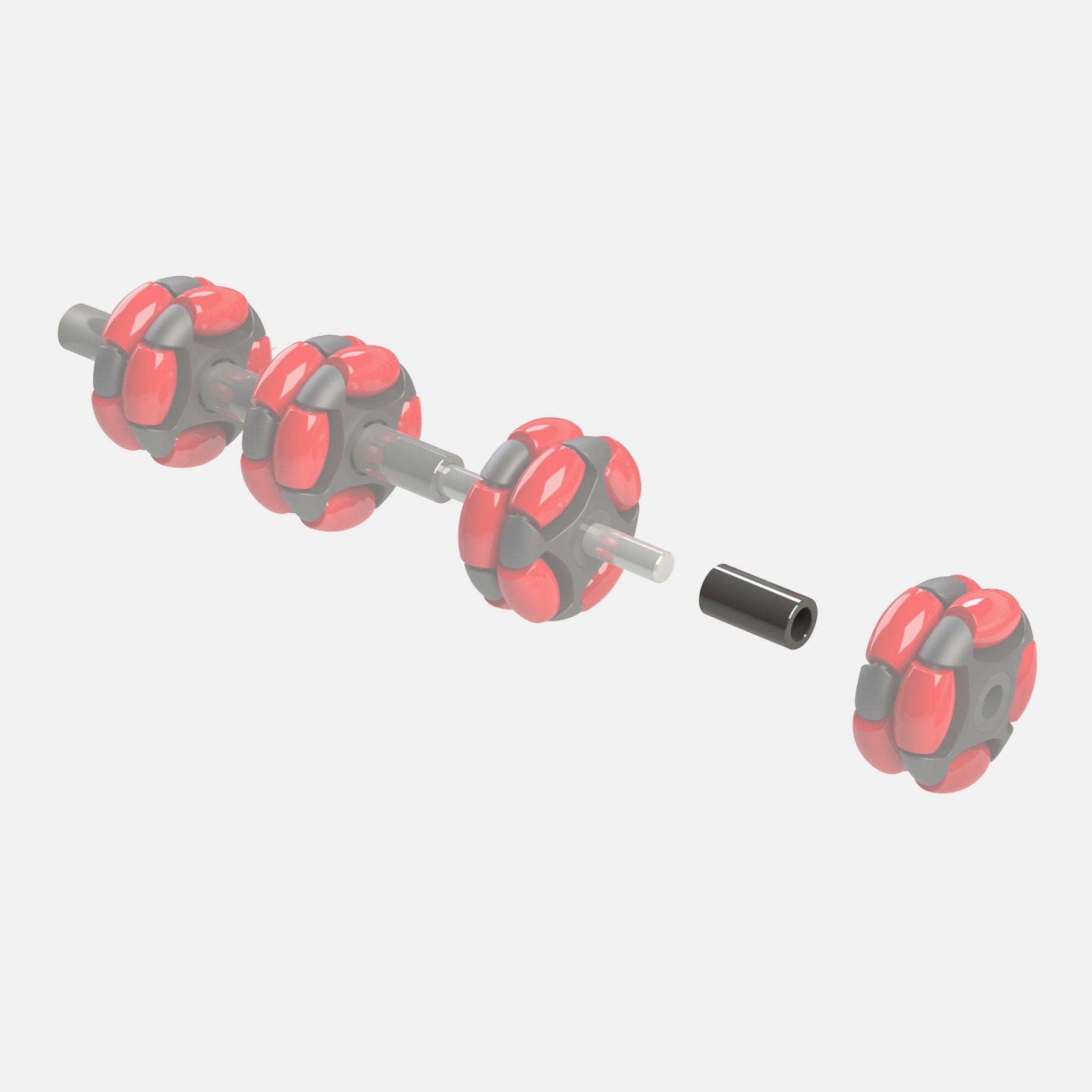 Bushing / Spacers for conveyor transfer tables (12.7mm)