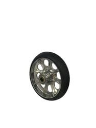 Wheel, 200mm, (8") W-003-1, Alum Die Cast Wheel LITE