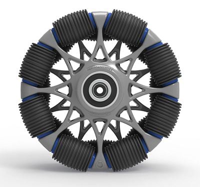 127mm Omni Wheel with Bearings