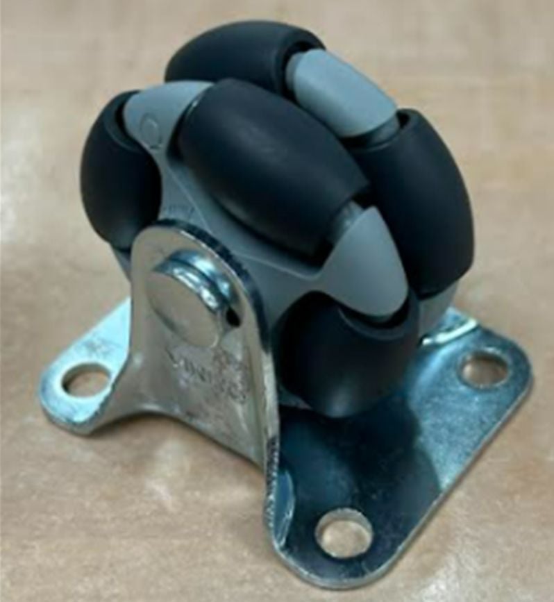 50mm Omni Wheel Mounted