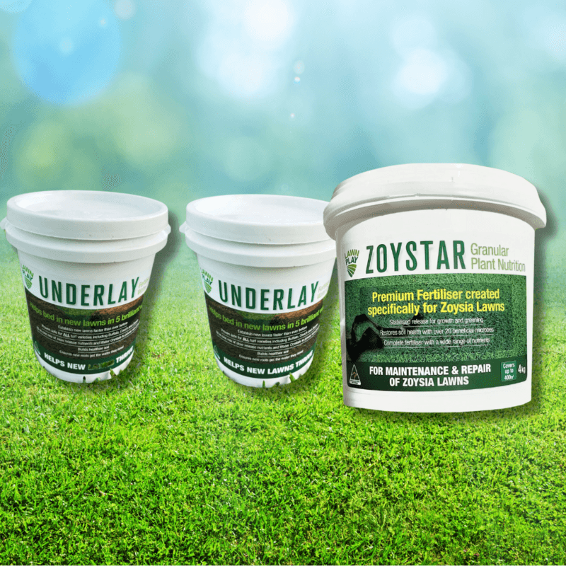 Essential Lawn Starter Pack for Zoysia – Regular Bundle