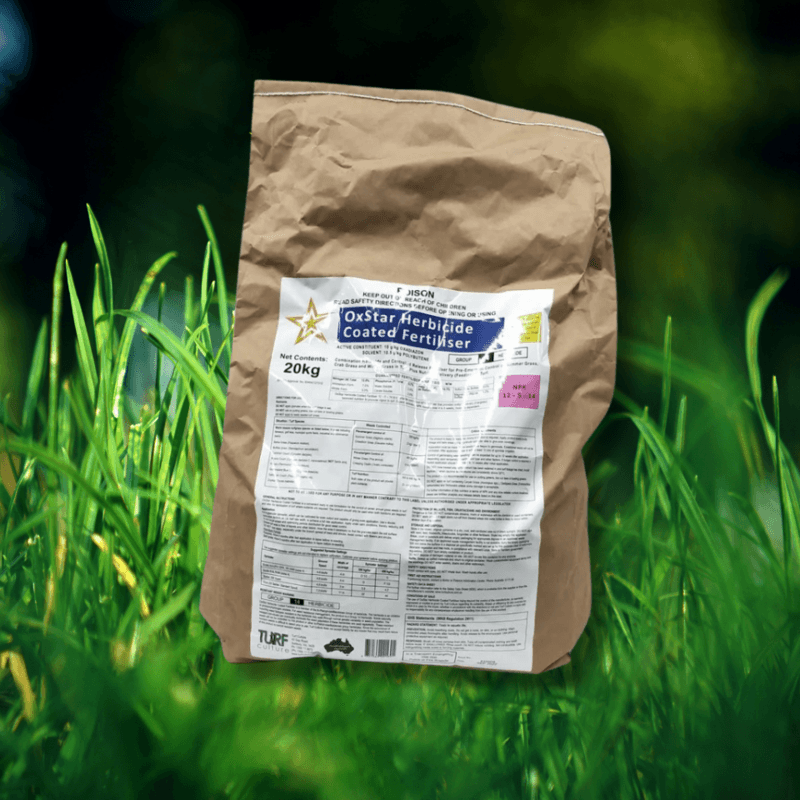 OxStar Lawn Fertiliser & Weed Preventer (20kg)