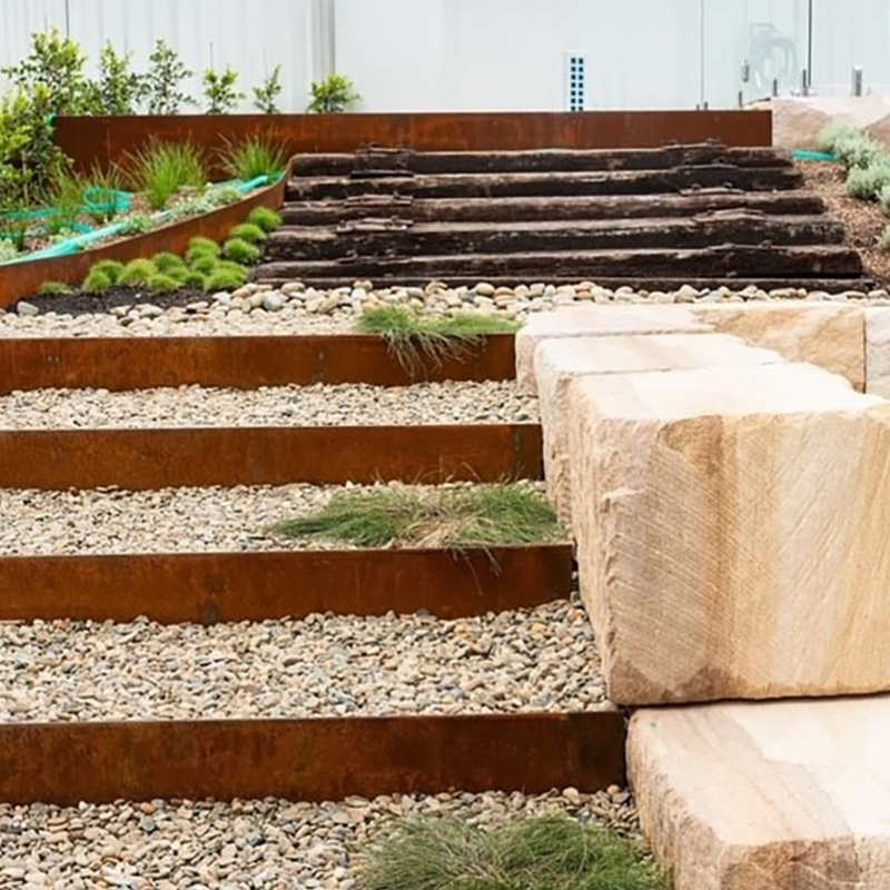230mm Redcor Steel Garden Edging