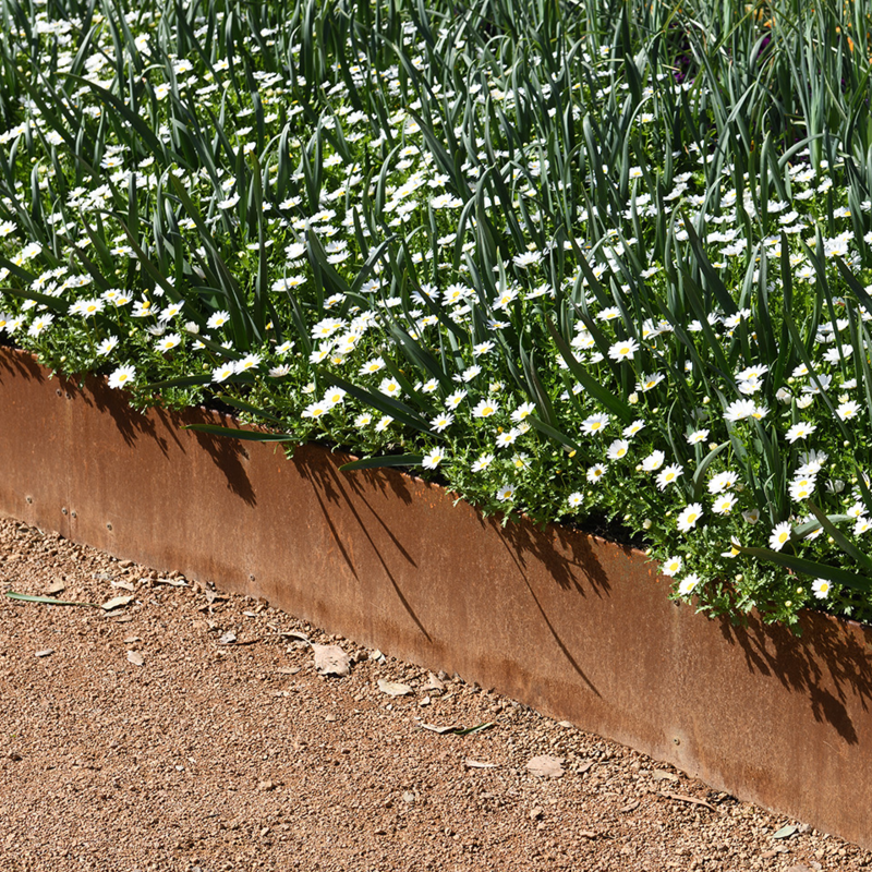 290mm Redcor Steel Garden Edging