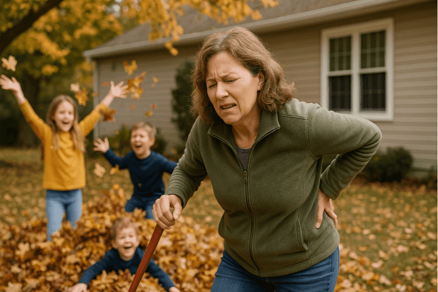 Aching After Raking? 7 Common Fall Cleanup Injuries and How to Prevent Them