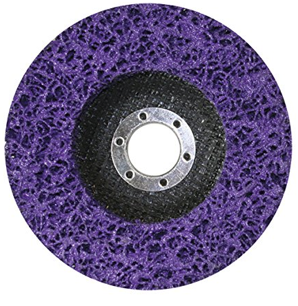 100mm x 16 Strip Disc Purple - F/Glass