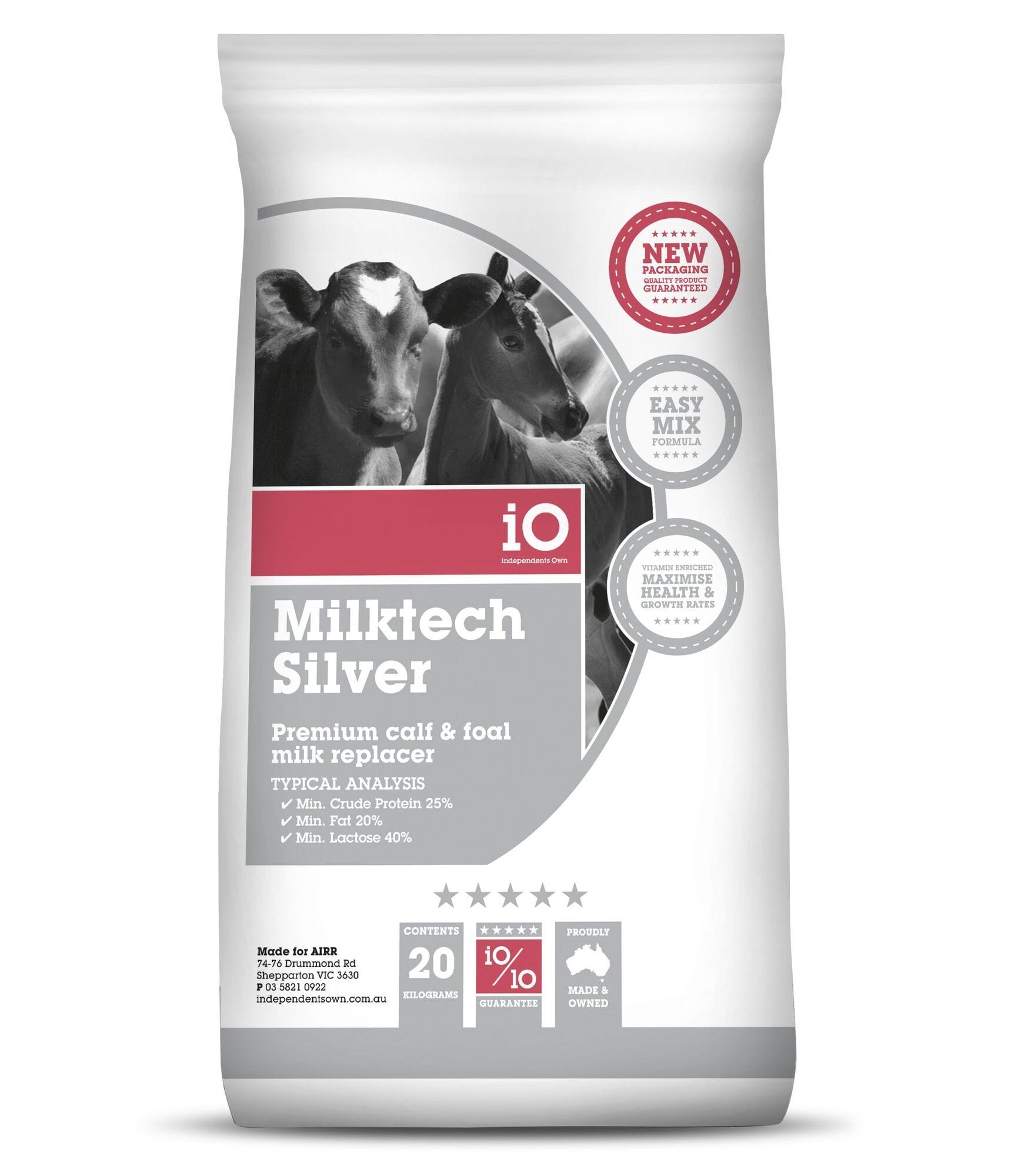 iO Milktech Calf Milk Silver 20kg