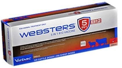 Virbac Websters 5 in 1 with B12 200ml & 500ml