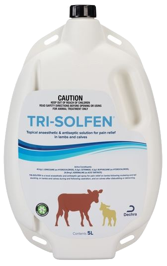 Trisolfen Topical Anaesthetic lambs & calves