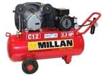 McMillan C12 Portable 12.3cfm2.2HP 60lt Air Compressor