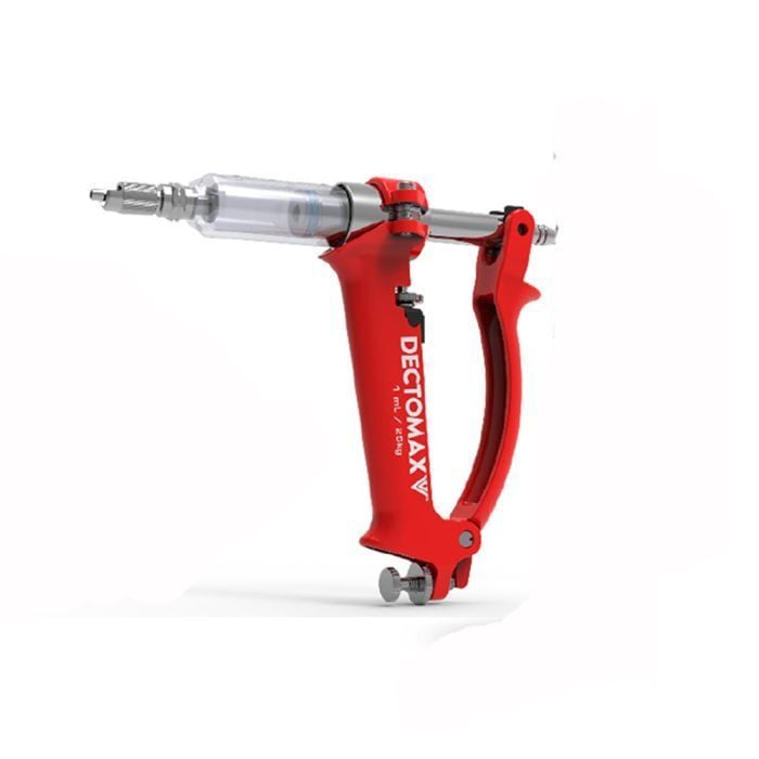Zotec Injection Zoetis Dectomax V 10ml Metal Injector